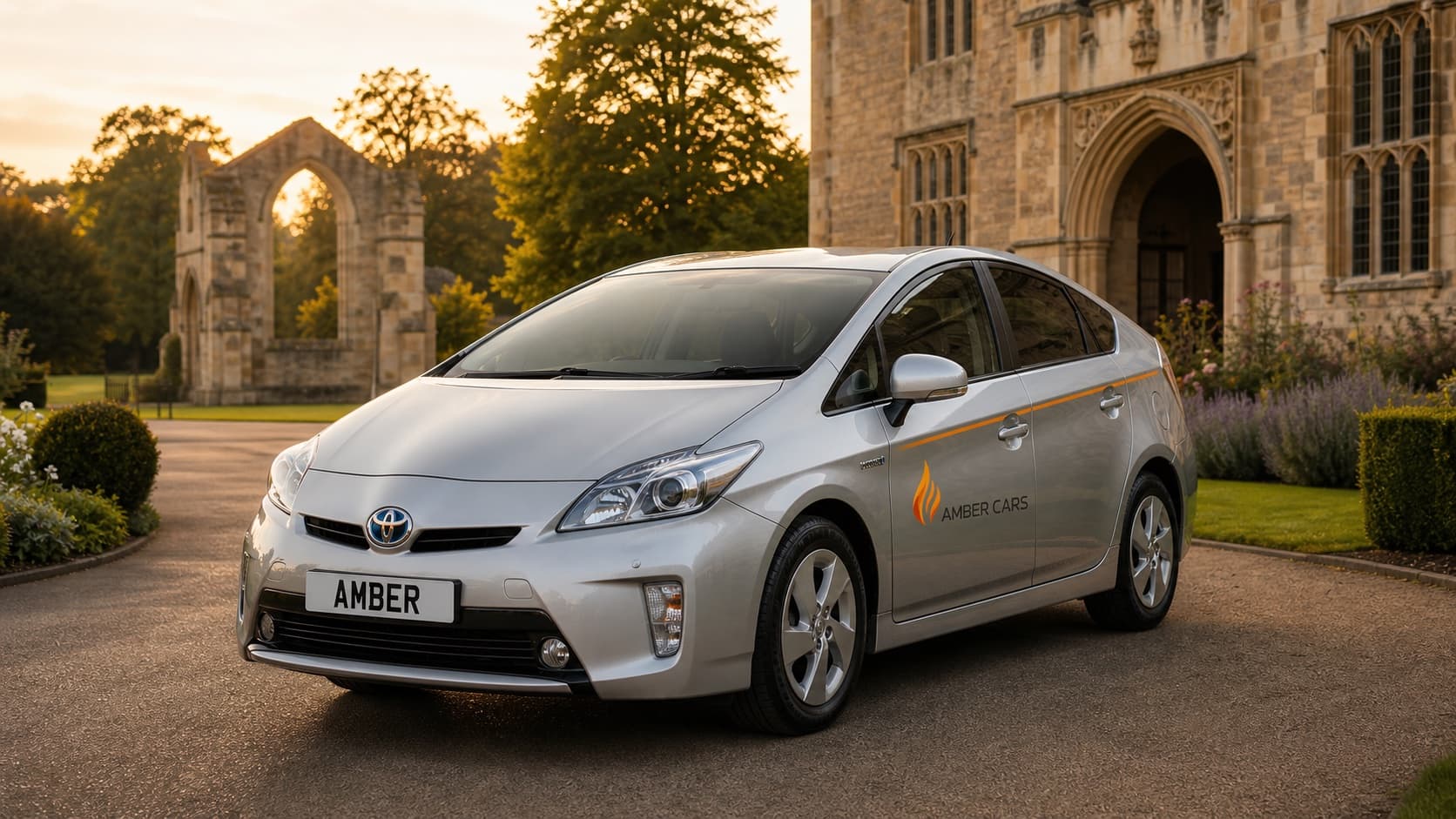 Amber Cars local taxi serving Northampton journeys